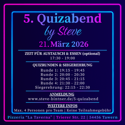 5. Quizabend by Steve